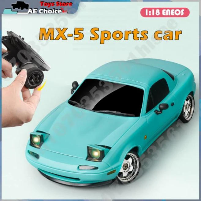 [누리공구]LDRC LD1804 RC 드리프트 자동차 1/18 모델 2.4G 2WD ESP 자이로스코프 LED 조명 전체 체중계, 4.LD1804-B-1B500-OB, 1개