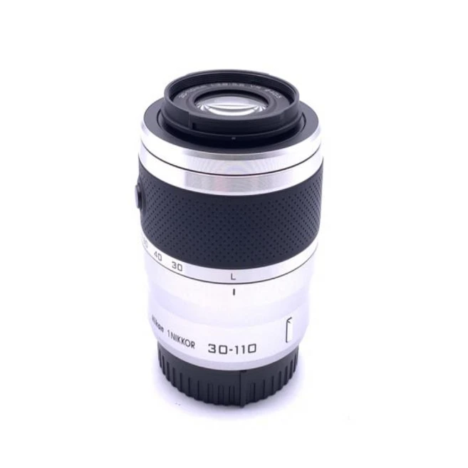 [일본정품수입]【중고】 【병품】 니콘 1 NIKKOR VR30-110mm f/3.8-5.6 실버 【교환 렌즈】 【6개월 보증】, 1개, 한개옵션0