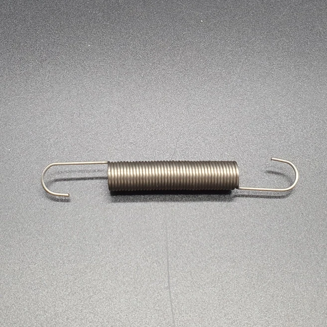 양고리 인장스프링 선경 1.0mm 외경9.7mm 길이83.8mm 1EA 다용도고리스프링 체결 용수철, 1개