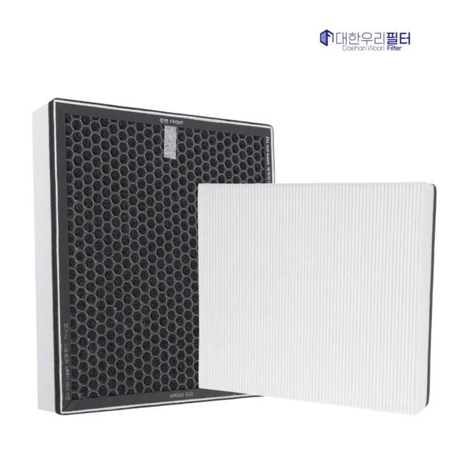 대한우리 필터 삼성 공기청정기 CFX-C100D 호환용 필터 H13 복합필터 2개, 2개입
