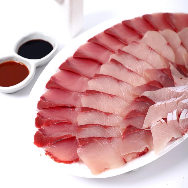 [연자매수산] 8kg급 이상 속초 대방어 필렛 500g x2팩 (1kg), 2개