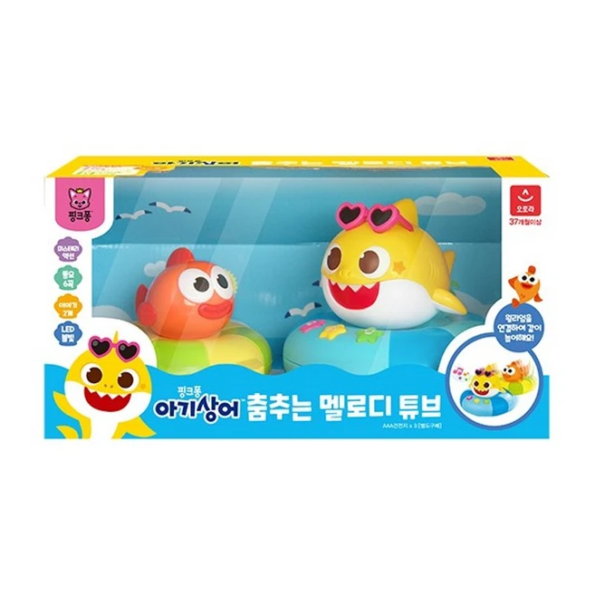 핑크퐁 아기상어 춤추는 멜로디튜브, 1개