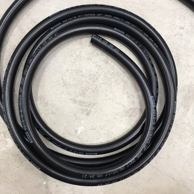 PARKER 오일호스 유류용호스 유압호스 디젤 경유 파카 파커 중압호스 35K 4.8mm-25mm, 4.8mmx1m당, 1개