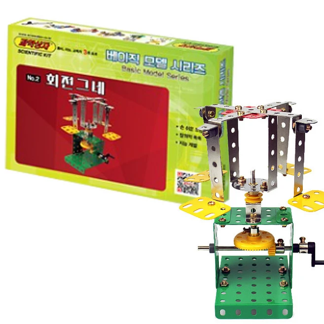 무[과학상자] 로보박스 회전그네, 1개
