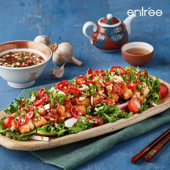 ENTREE 앙트레 고추 유린기 쿠킹박스 밀키트(2인분) 555g, 1개