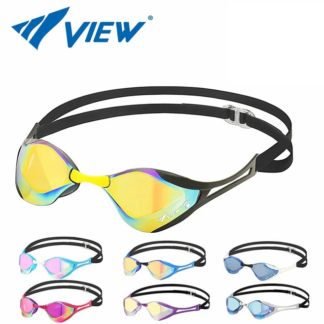 뷰 블레이드F 제로 선수용 미러 수경 V128SAM, SKEM, 1개