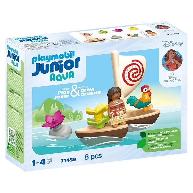 플레이모빌 408004 Playmobil Junior & Disney: 모아나의 보트, 1개