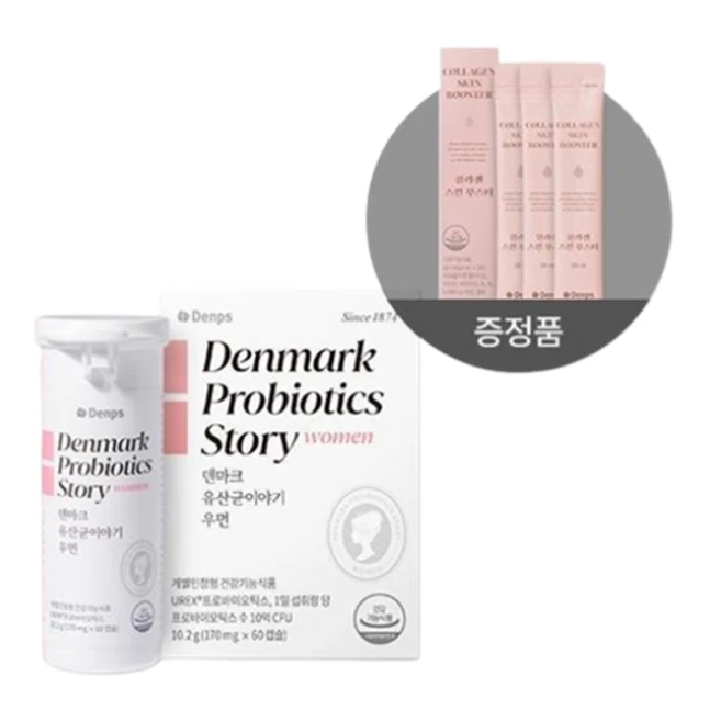 덴프스 덴마크 유산균 이야기 우먼 10.2g, 240정, 1개
