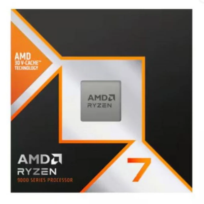 AMD 9800X3D 정품박스 한국정품 THEBLUE