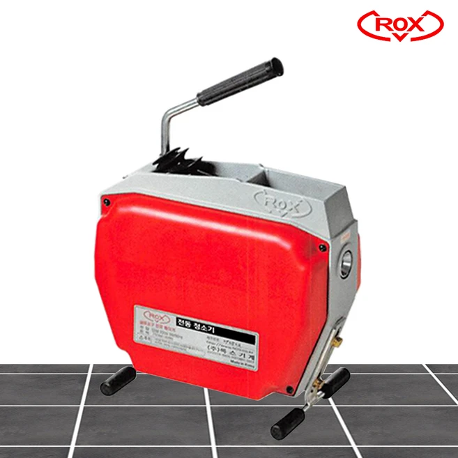 록스 전동 스프링청소기 하수구 뚫는 기계 배관청소기 하수구청소 가정용배관 RK-1200 본체, 1개