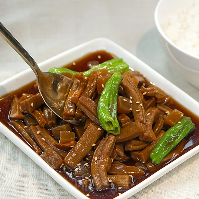 반찬단지 오징어 곤약장조림 1kg 밑반찬 반찬, 1개