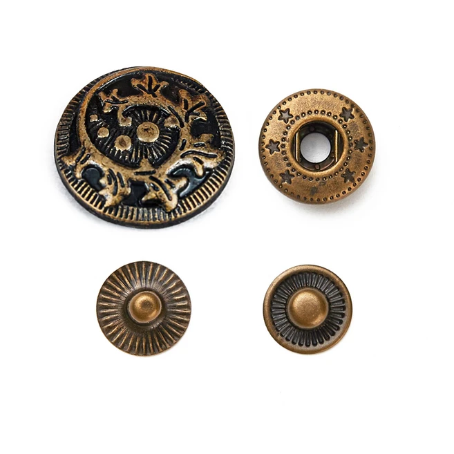 디자인 스프링도트 13MM 모음, 17. 13MM - 리프 트위스트 L, 1개