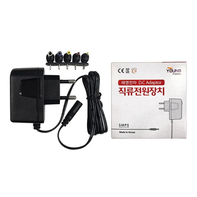태영전자 전자식아답터 TY 6V 300mAh 벽걸이형, 1개