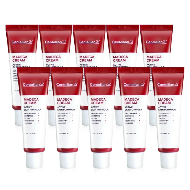 센텔리안24 마데카 크림 액티브 스킨 포뮬러, 10개, 50ml