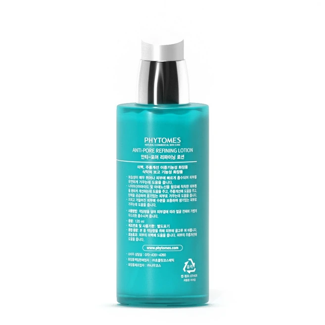 피토메스 남자로션 안티포어 리파이닝 로션, 1개, 120ml