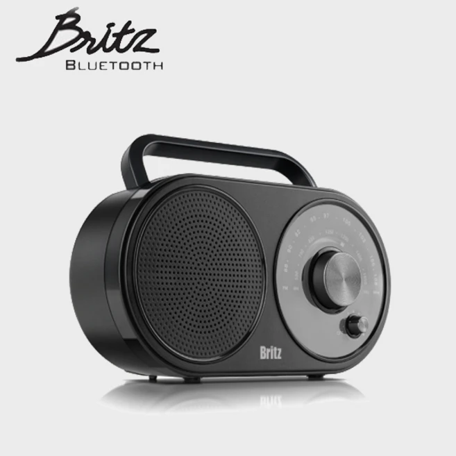 브리츠 BZ-R370 아날로그 감성 가성비 좋은 FM/AM 휴대용 컴팩트 라디오