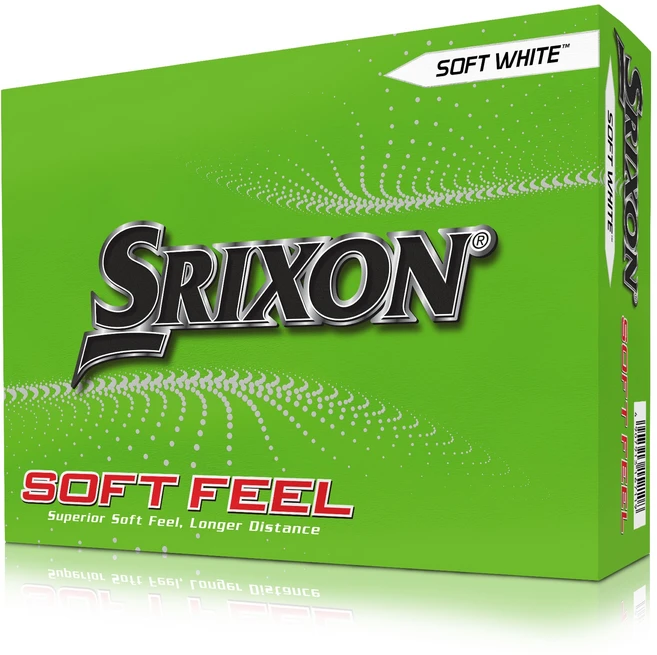 스릭슨 소프트필 골프공 2피스, WHITE, 12개입, 1개