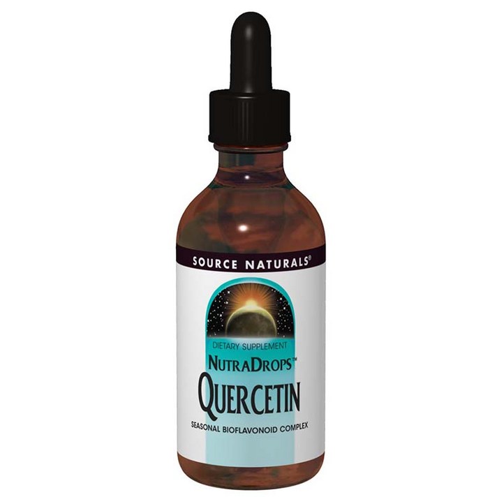 Source Naturals 뉴트라 드롭스 퀘르세틴, 118.28ml, 1개