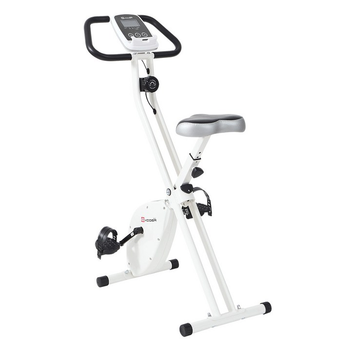 엑사이더 접이식 실내자전거, CF1000C, 화이트