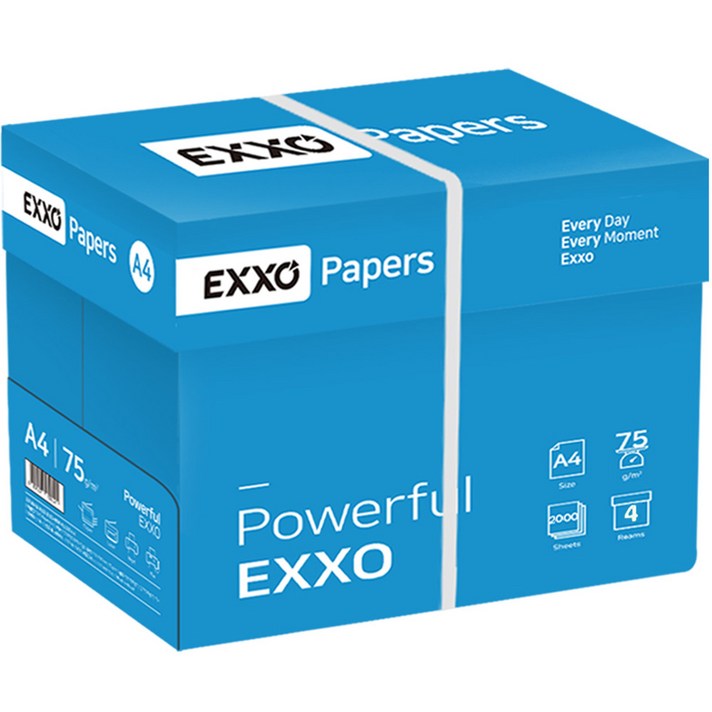 엑소 A4 복사용지 75g, 2000매