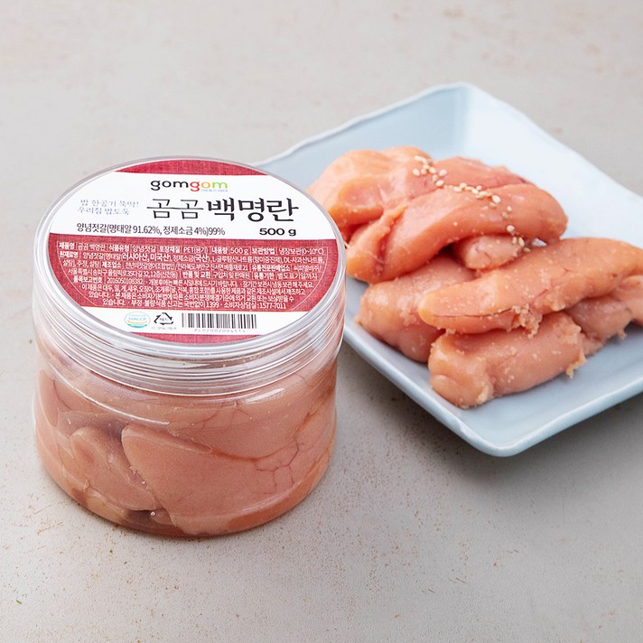 곰곰 백명란, 500g, 1개
