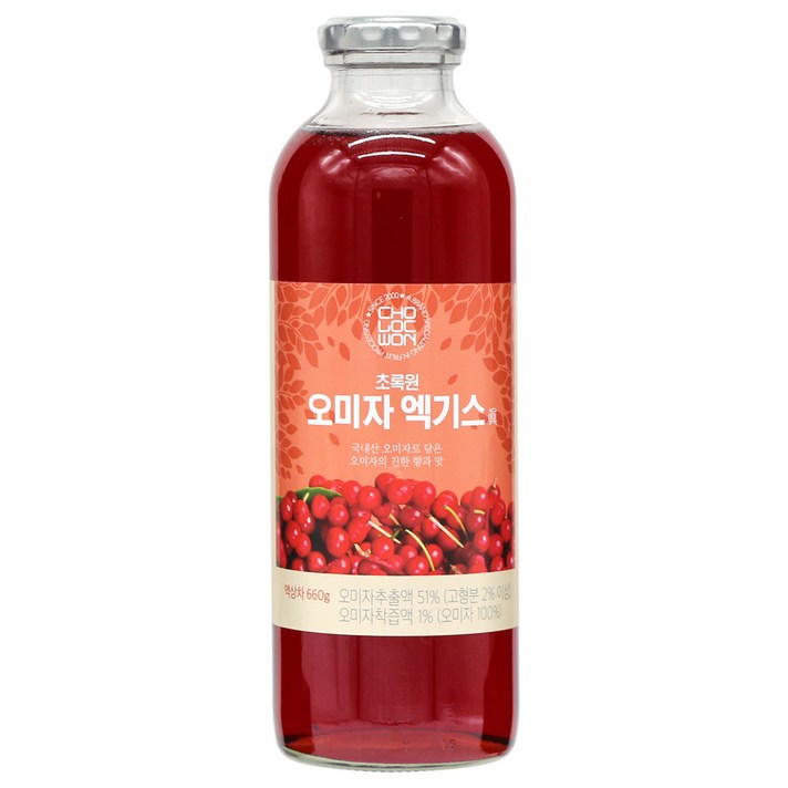 오미자 엑기스 660g, 1개