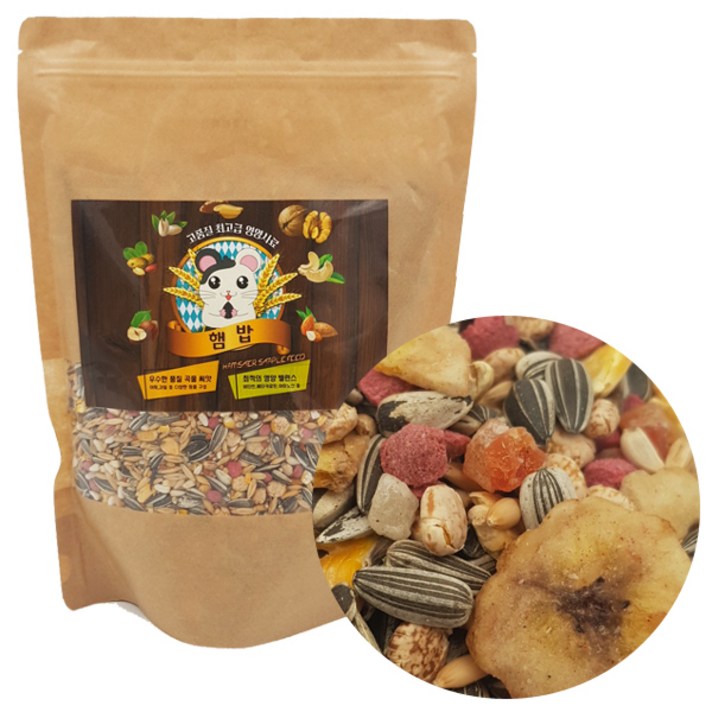 피에스피 햄밥 햄스터 사료, 900g, 1개
