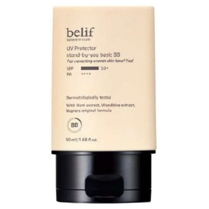 빌리프 UV 프로텍터 스탠바이유 베이직 비비크림 SPF50+ PA++++ 50ml, 1개
