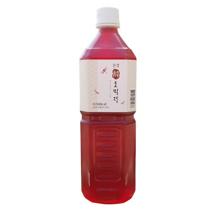 문경몰 무설탕 순오미자 원액, 1L, 1개
