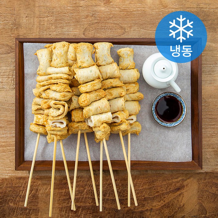 효성어묵 종합꼬지 (냉동), 900g, 1봉