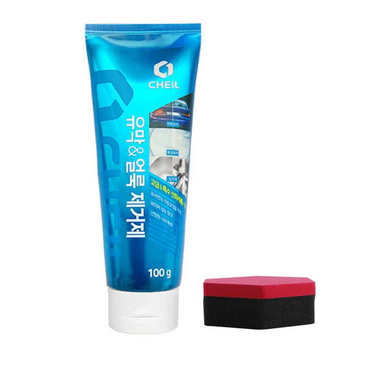 제일 유막&얼룩제거제 + 스펀지, 1세트