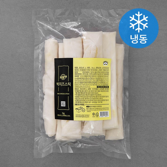 푸딩팩토리 푸딩펍 고구마 빅치즈스틱 (냉동), 100g, 10개
