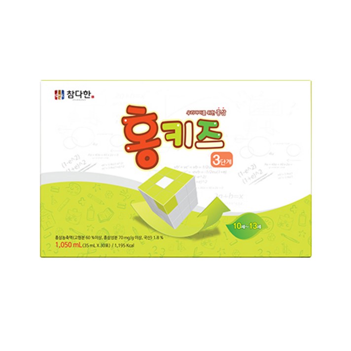 참다한 홍키즈 3단계 홍삼진액 30p, 1050ml, 1개