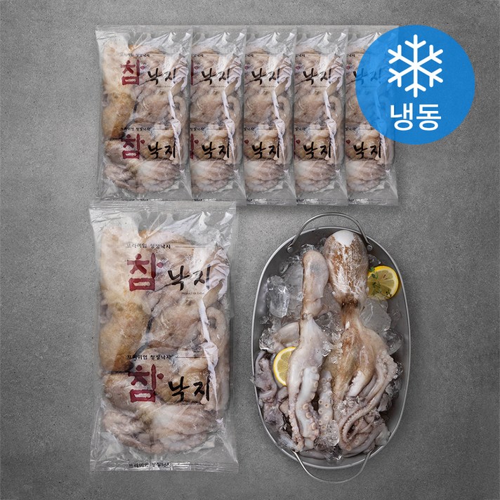 참 낙지 200/300 4p (냉동), 820g, 6팩