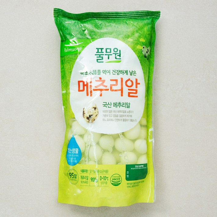 풀무원 깐메추리알 95구, 900g, 1개