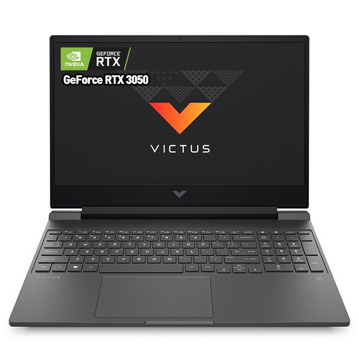 HP 2024 빅터스 15 코어i5 인텔 13세대 지포스 RTX 3050, Mica Silver, 512GB, 8GB, Free DOS, 15-fa1245TX