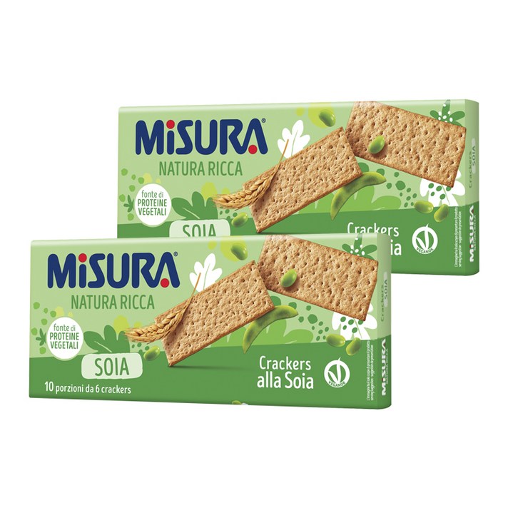 미주라 소이아크래커, 400g, 2개입