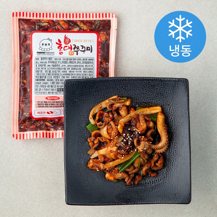 홍대쭈꾸미 매운맛 (냉동), 300g, 1개