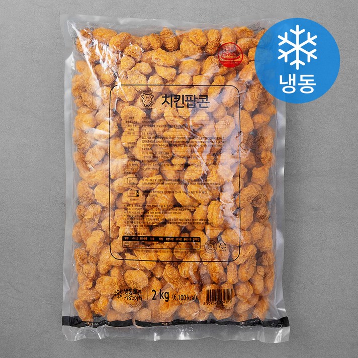그린쉘 치킨 팝콘 (냉동), 2kg, 1개