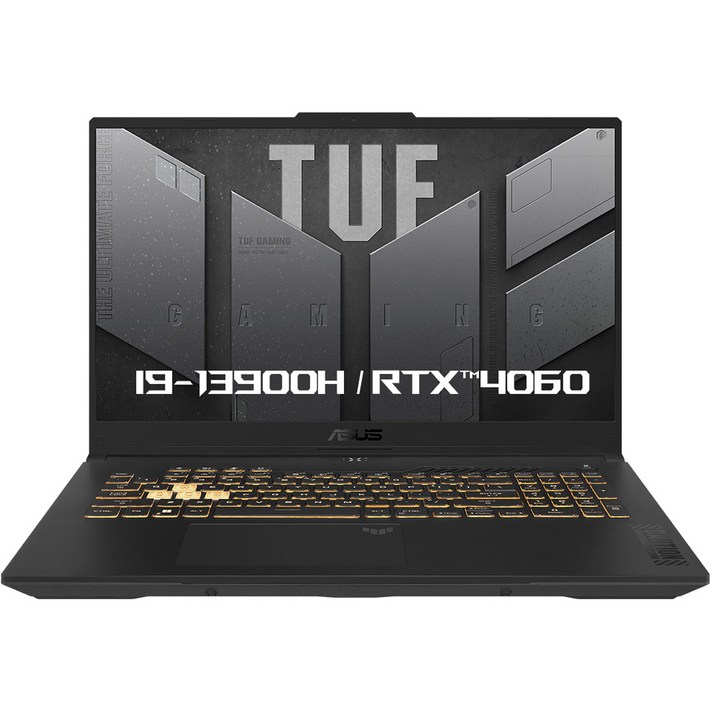 에이수스 2023 TUF 게이밍 F17 코어i9 인텔 13세대 지포스 RTX 4060, Mecha Gray, 512GB, 16GB, WIN11 Home, FX707VV4-LL017