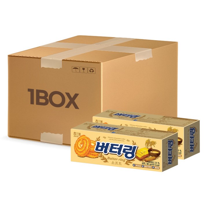 해태 버터링, 86g, 24개