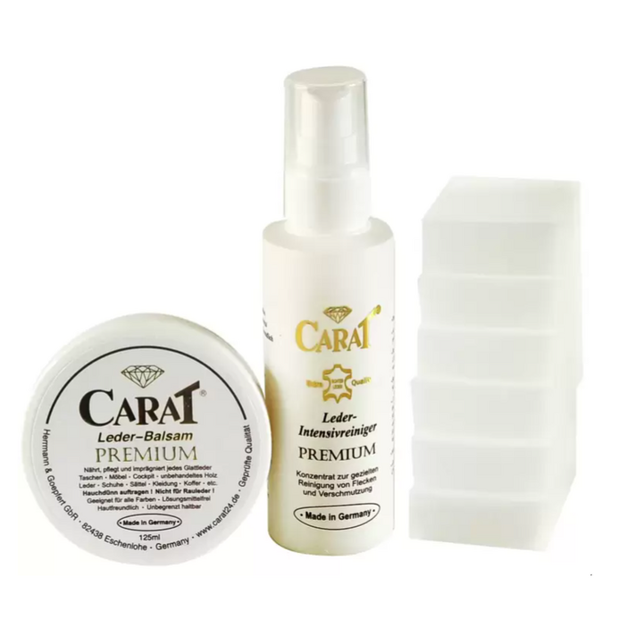 CARAT 프리미엄 가죽관리제 듀얼 세트, 1SET_KOR