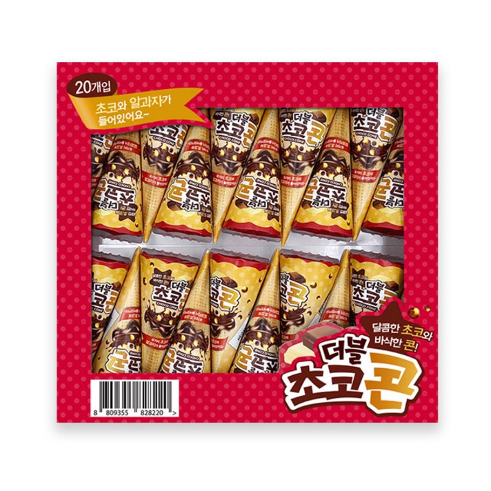 더블 초코콘, 15g, 20개