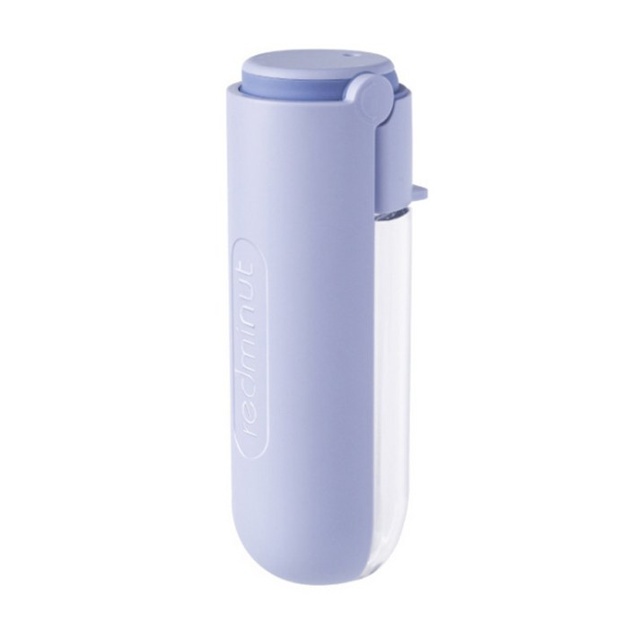 리치독스 강아지 접이식 휴대용 물통 420ml, 바이올렛, 1개