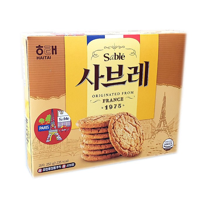 해태제과 사브레, 315g, 3개