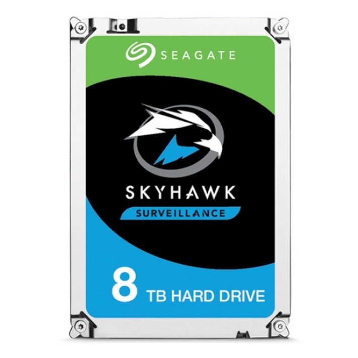 씨게이트 스카이호크 3년보증 CCTV HDD DVR/NVR용 8TB 하드디스크