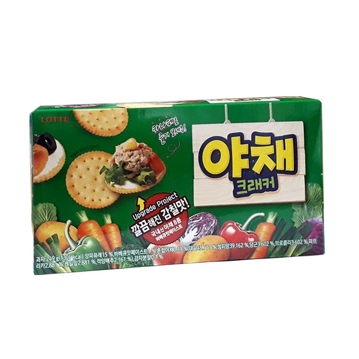 롯데 야채크래커 249g