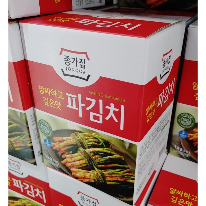 종가집 파김치 1kg 보냉포장무료, 1팩