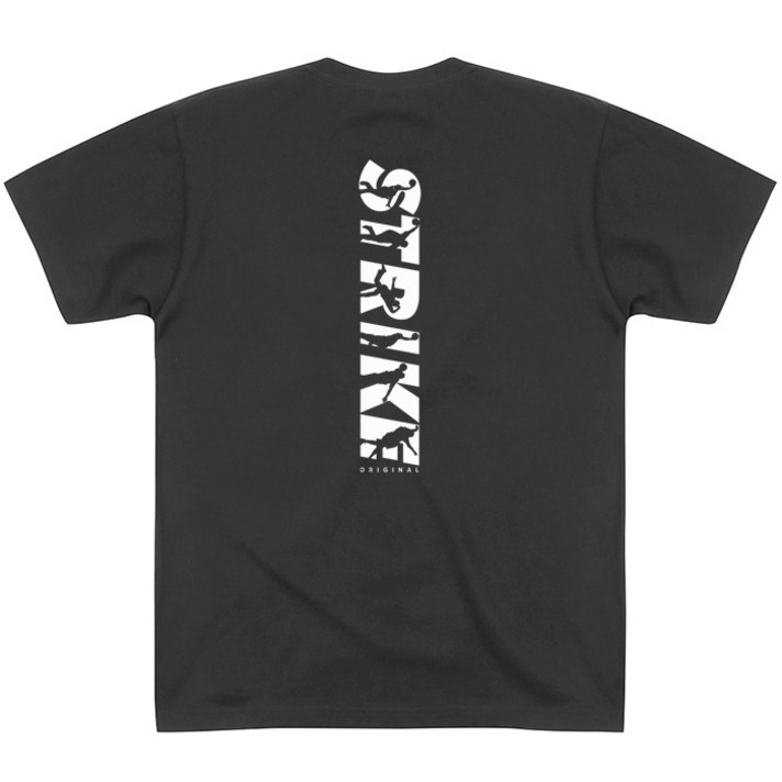 월드페이머스 스트라이크 strike 6logo 세로형 볼링티 쿨론티 기능성 반팔티 남여공용