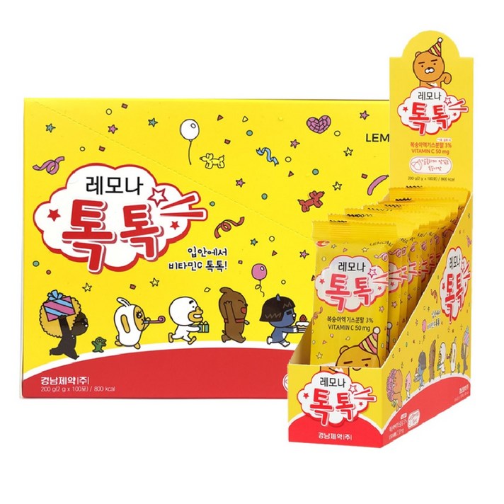 경남제약 레모나톡톡 100포 비타민C